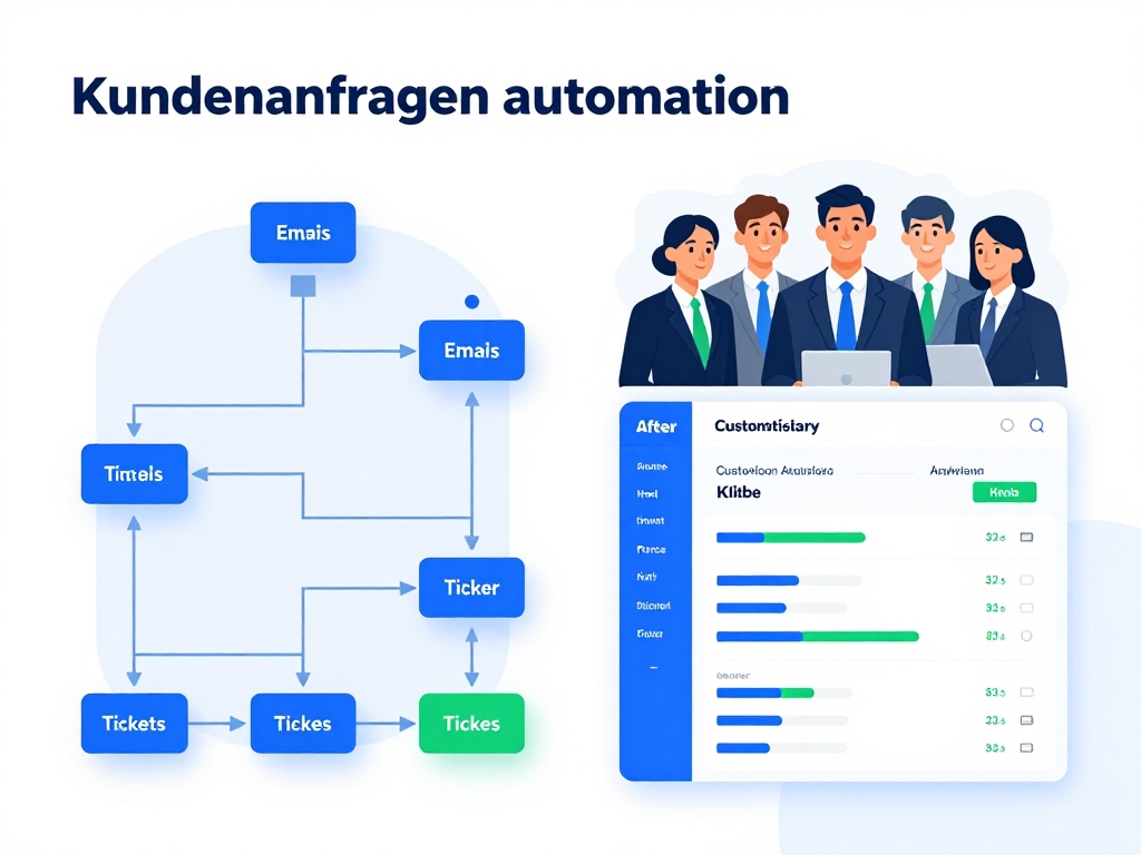 Workflow Automatisierung KMU für Kundenanfragen